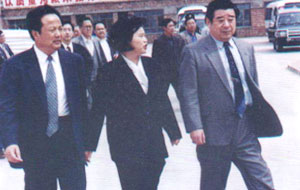 内蒙古刘明祖书记来我公司考察